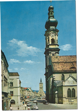 Grabkirche Deggendorf 1945 Ortmann