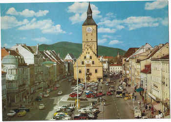 Stadtplatz Deggendorf Rathaus Ortmann